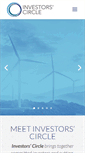 Mobile Screenshot of investorscircle.net